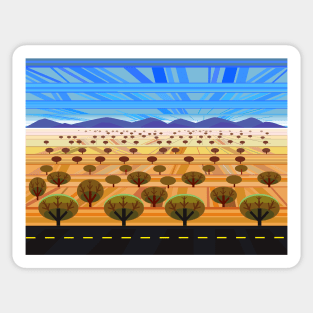 Northern Arizona Landscape Sticker